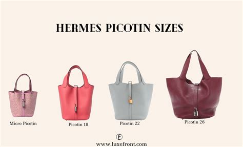 hermes picotin 22 size.